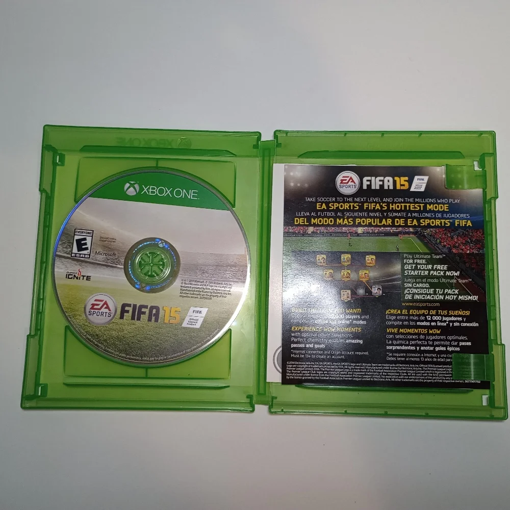 FIFA 15 (Microsoft Xbox One, 2014) FIFA 21 (Microsoft Xbox One, 2020) EUC Tested